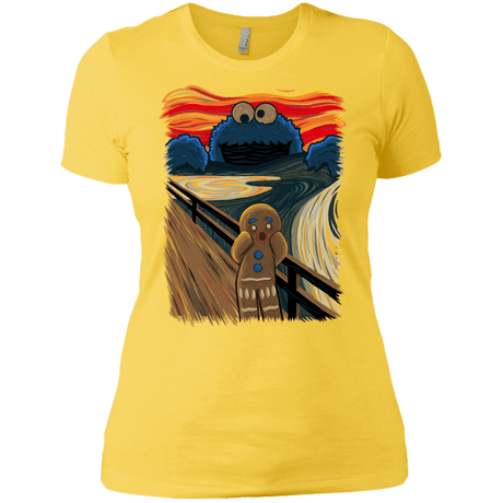 T-Shirts Vibrant Yellow / X-Small The Cookie Muncher Women's Premium T-Shirt