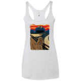 T-Shirts Heather White / X-Small The Cookie Muncher Women's Triblend Racerback Tank