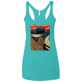 T-Shirts Tahiti Blue / X-Small The Cookie Muncher Women's Triblend Racerback Tank