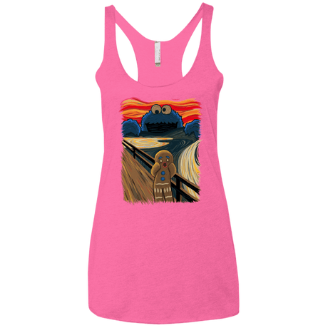 T-Shirts Vintage Pink / X-Small The Cookie Muncher Women's Triblend Racerback Tank
