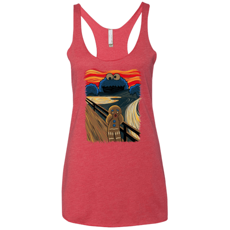 T-Shirts Vintage Red / X-Small The Cookie Muncher Women's Triblend Racerback Tank