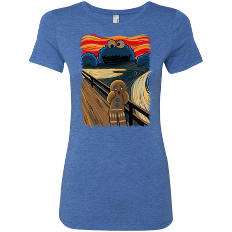 T-Shirts Vintage Royal / Small The Cookie Muncher Women's Triblend T-Shirt