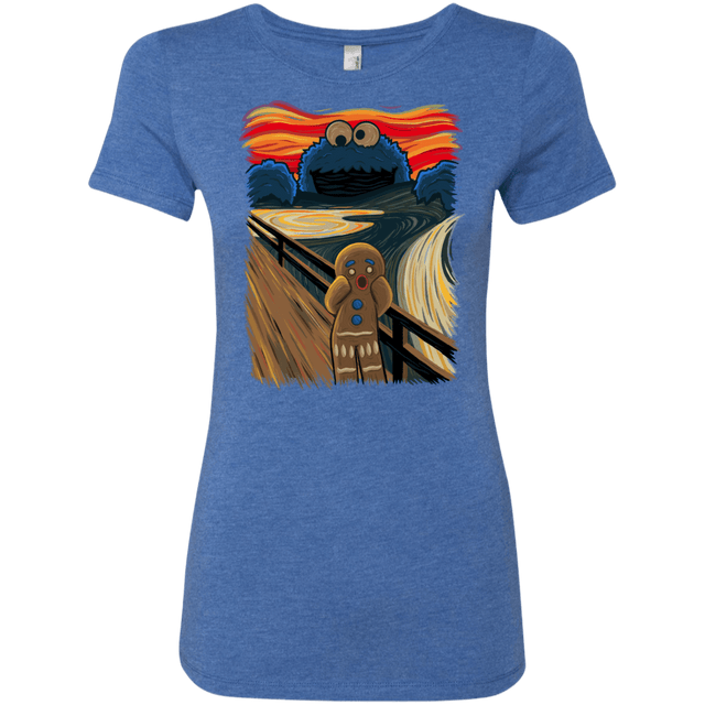 T-Shirts Vintage Royal / Small The Cookie Muncher Women's Triblend T-Shirt