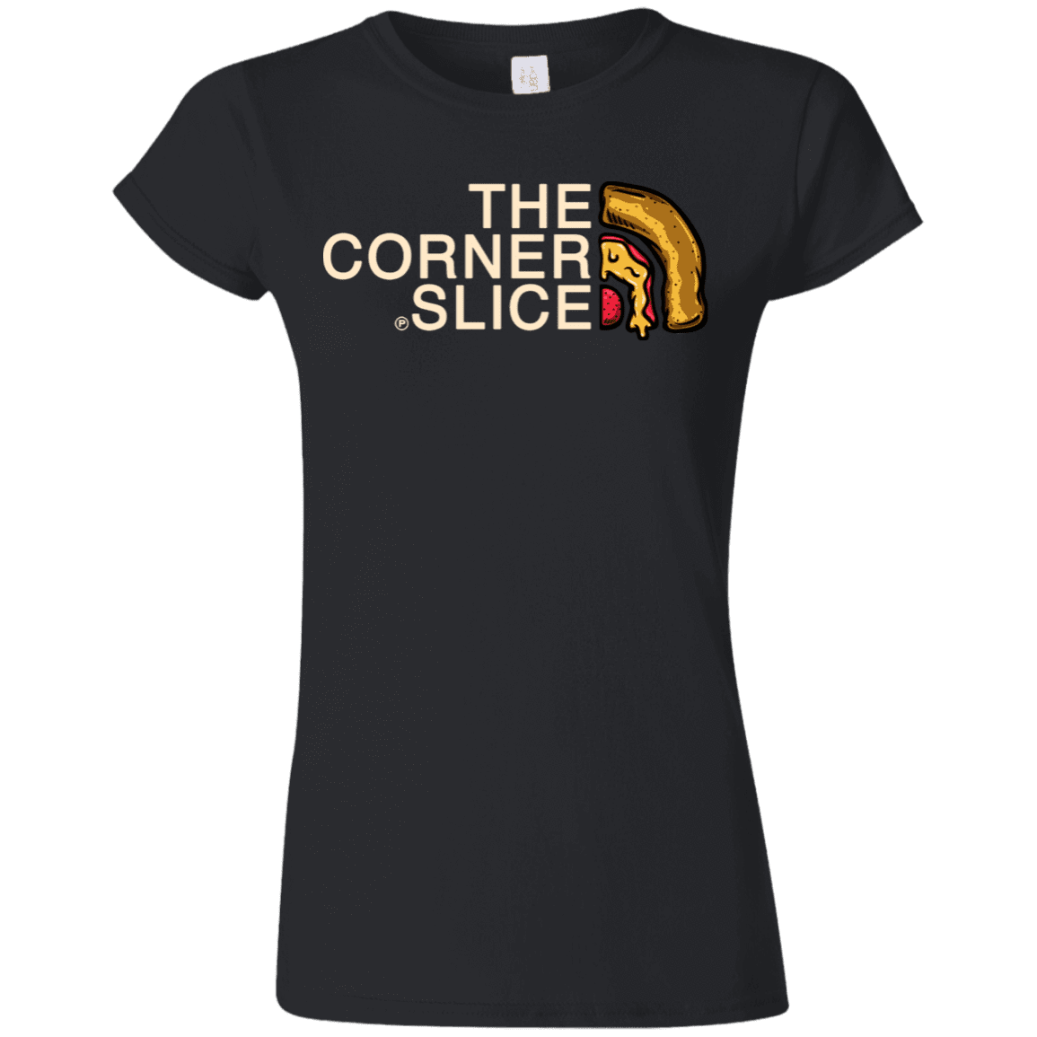 T-Shirts Black / S The Corner Slice Junior Slimmer-Fit T-Shirt