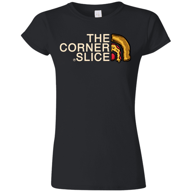 T-Shirts Black / S The Corner Slice Junior Slimmer-Fit T-Shirt