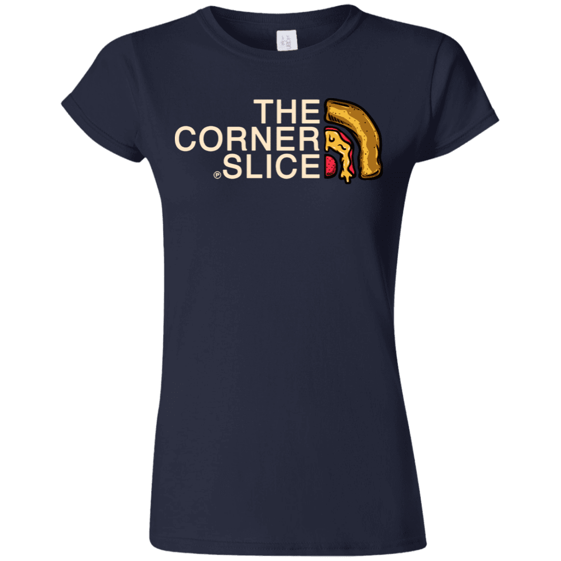 T-Shirts Navy / S The Corner Slice Junior Slimmer-Fit T-Shirt
