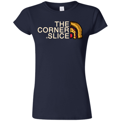 T-Shirts Navy / S The Corner Slice Junior Slimmer-Fit T-Shirt
