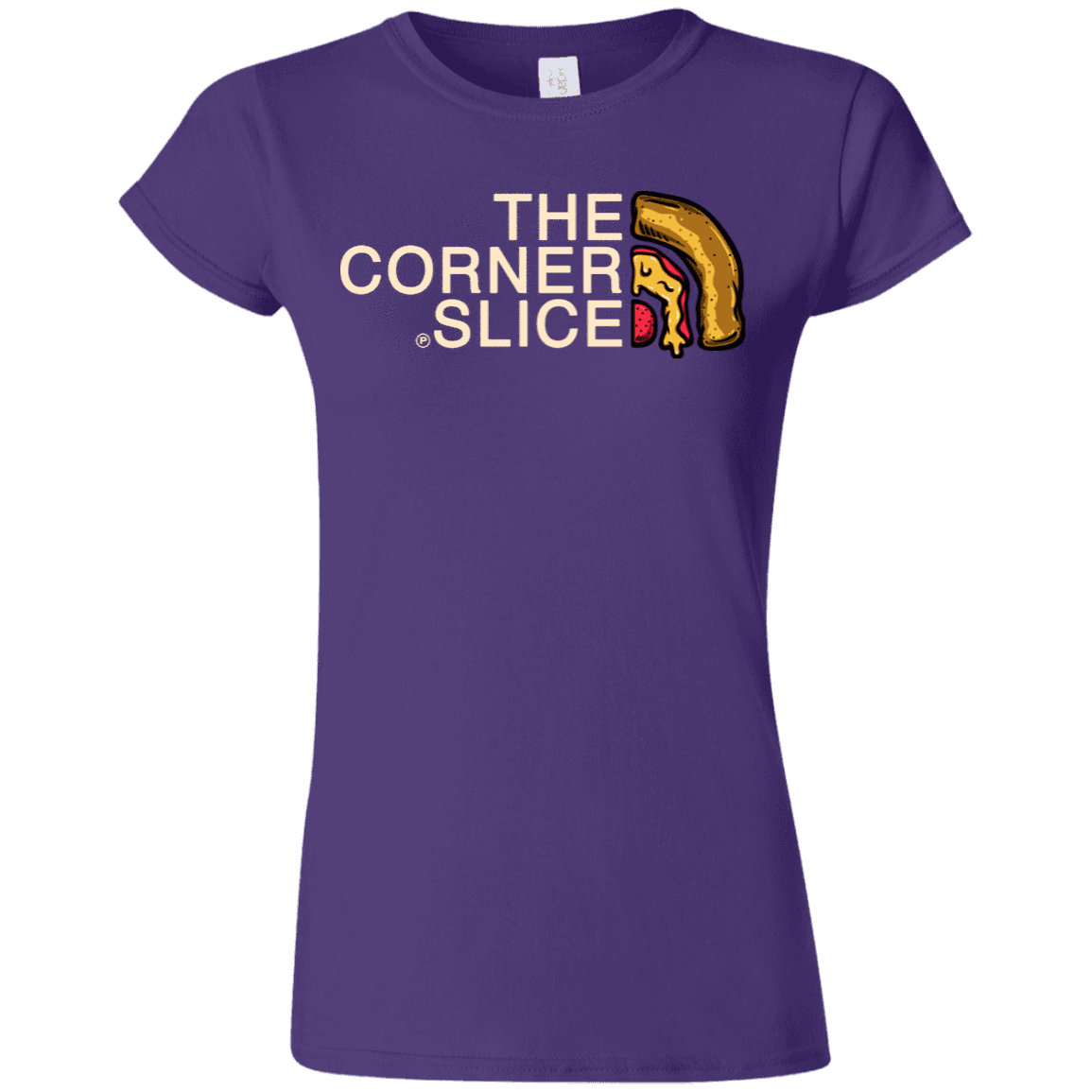T-Shirts Purple / S The Corner Slice Junior Slimmer-Fit T-Shirt