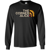 T-Shirts Black / S The Corner Slice Men's Long Sleeve T-Shirt