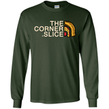 T-Shirts Forest Green / S The Corner Slice Men's Long Sleeve T-Shirt