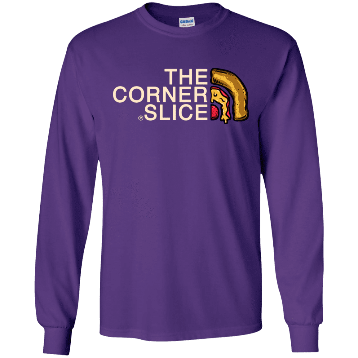 T-Shirts Purple / S The Corner Slice Men's Long Sleeve T-Shirt