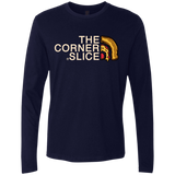 T-Shirts Midnight Navy / S The Corner Slice Men's Premium Long Sleeve
