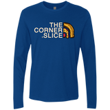 T-Shirts Royal / S The Corner Slice Men's Premium Long Sleeve