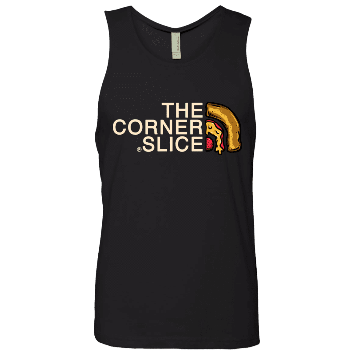 T-Shirts Black / S The Corner Slice Men's Premium Tank Top