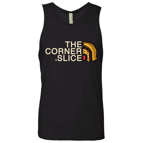 T-Shirts Black / S The Corner Slice Men's Premium Tank Top