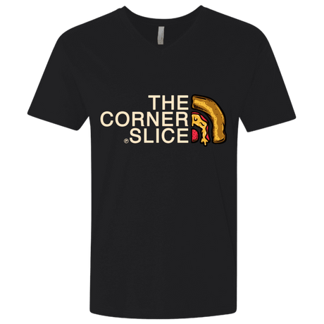 T-Shirts Black / X-Small The Corner Slice Men's Premium V-Neck