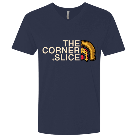 T-Shirts Midnight Navy / X-Small The Corner Slice Men's Premium V-Neck