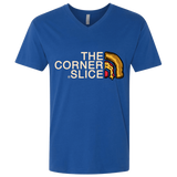T-Shirts Royal / X-Small The Corner Slice Men's Premium V-Neck