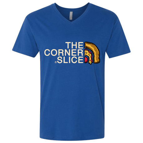 T-Shirts Royal / X-Small The Corner Slice Men's Premium V-Neck