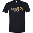 T-Shirts Black / X-Small The Corner Slice Men's Semi-Fitted Softstyle