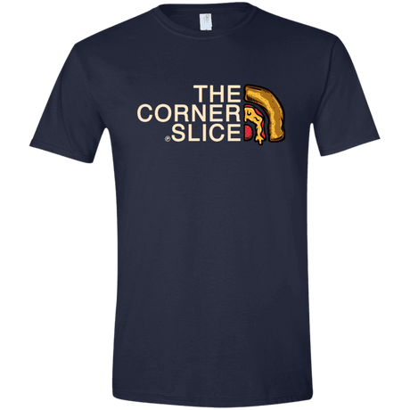 T-Shirts Navy / X-Small The Corner Slice Men's Semi-Fitted Softstyle