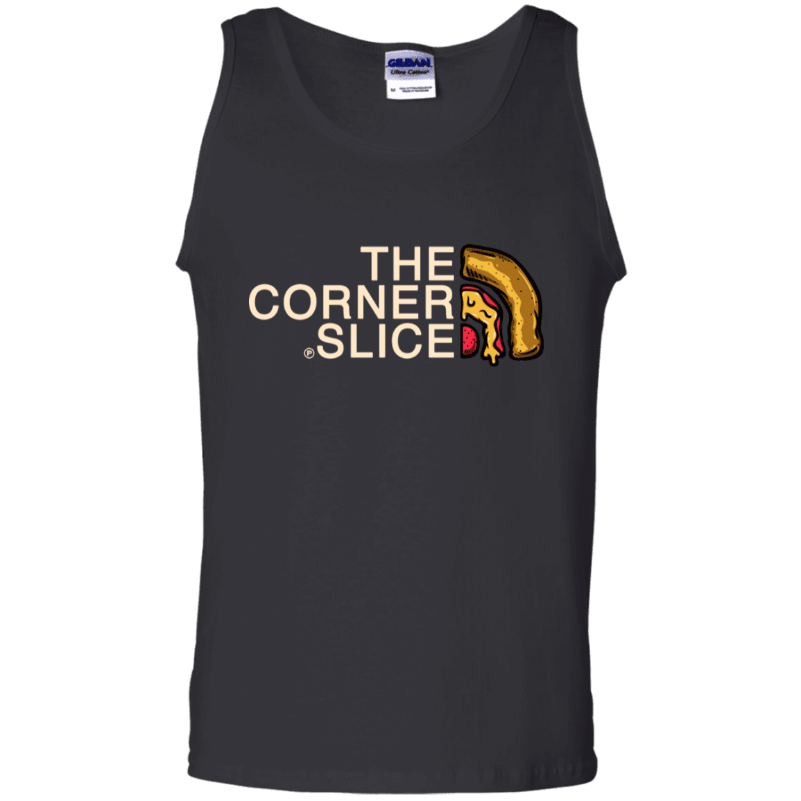 T-Shirts Black / S The Corner Slice Men's Tank Top