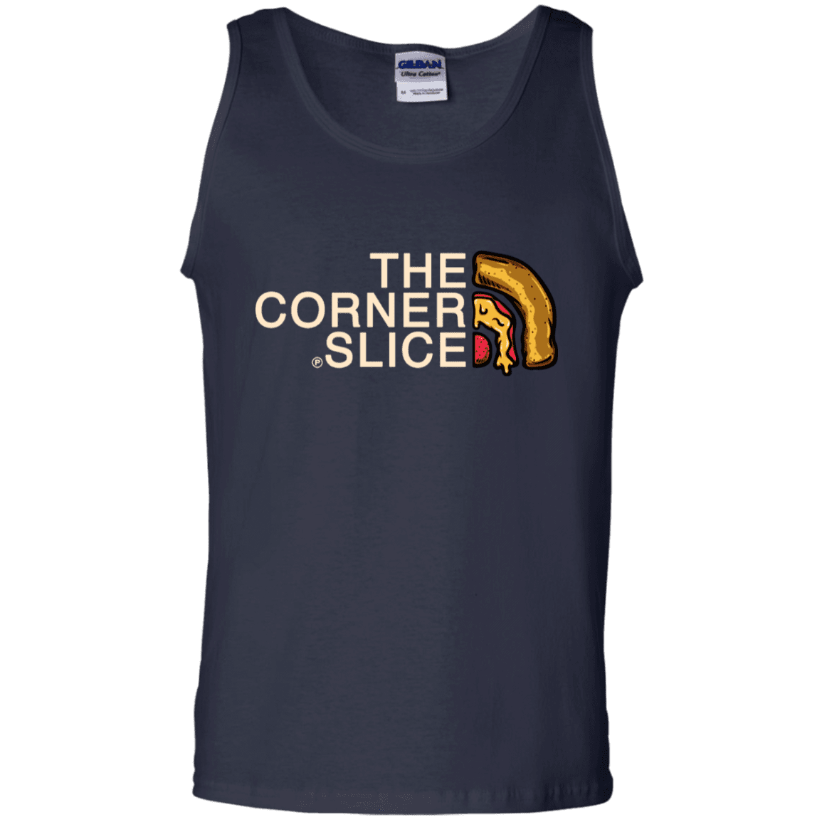 T-Shirts Navy / S The Corner Slice Men's Tank Top
