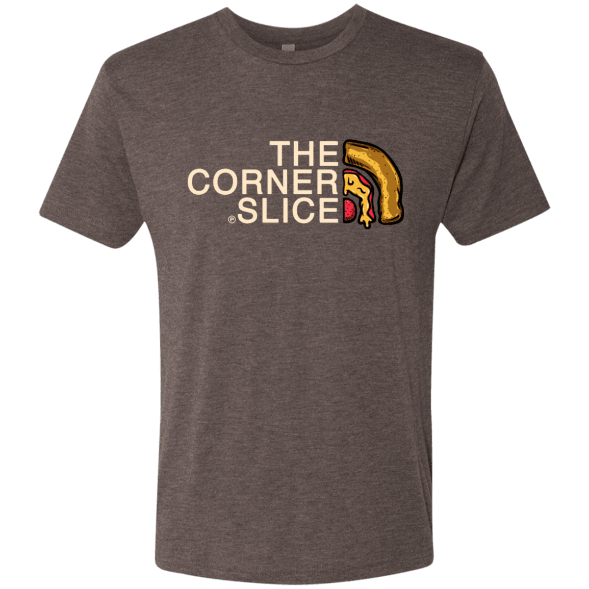 T-Shirts Macchiato / S The Corner Slice Men's Triblend T-Shirt