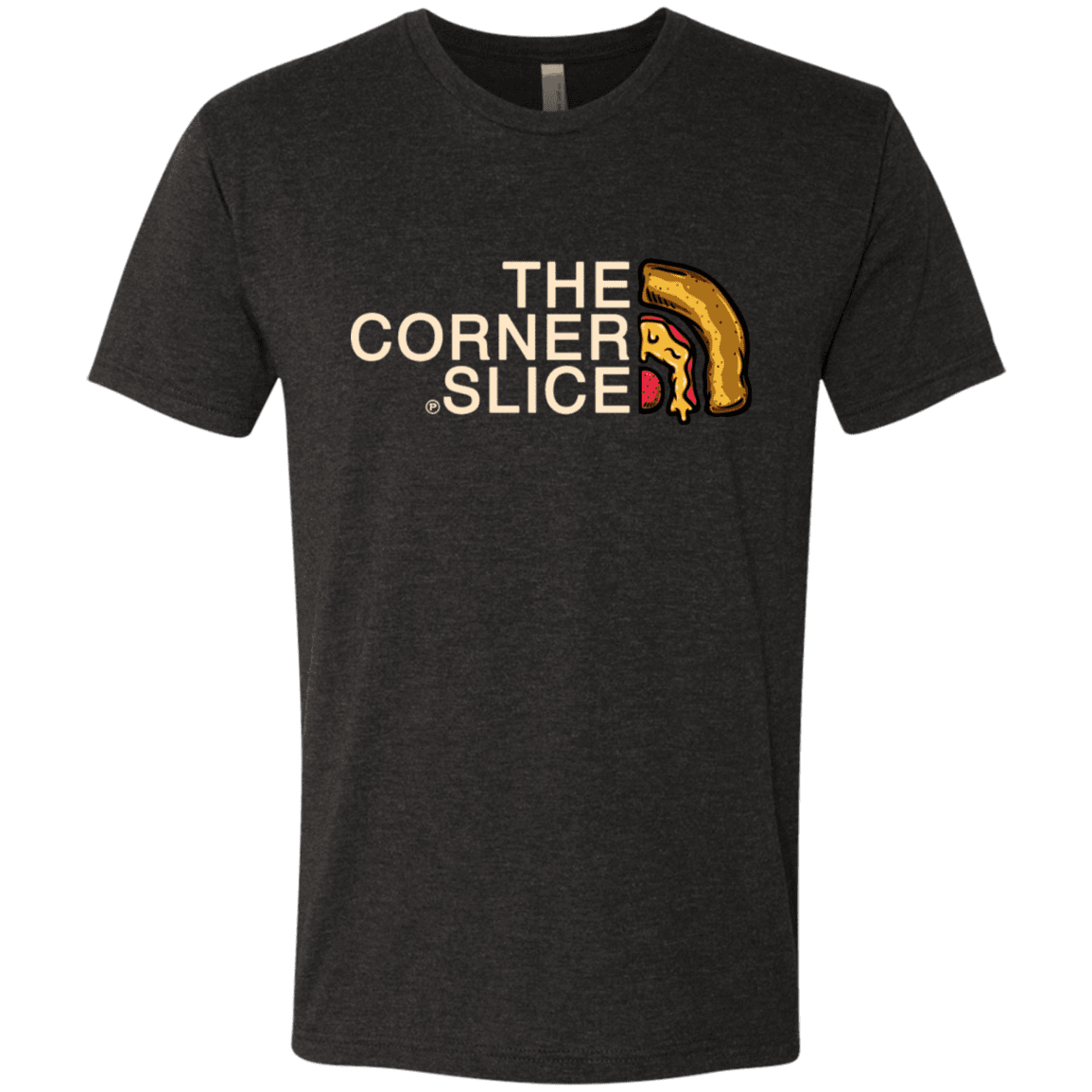 T-Shirts Vintage Black / S The Corner Slice Men's Triblend T-Shirt