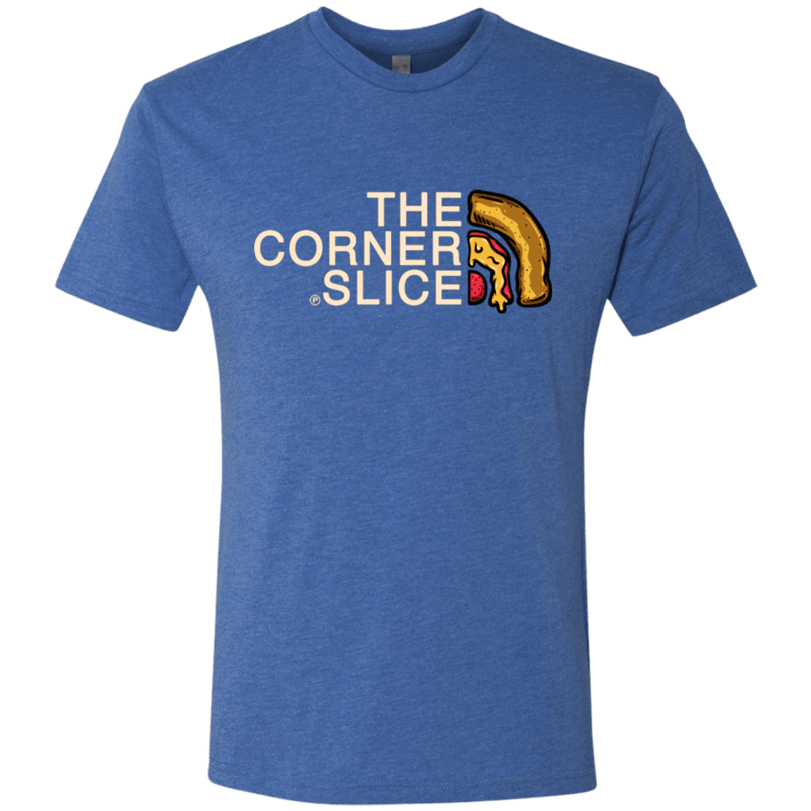 T-Shirts Vintage Royal / S The Corner Slice Men's Triblend T-Shirt