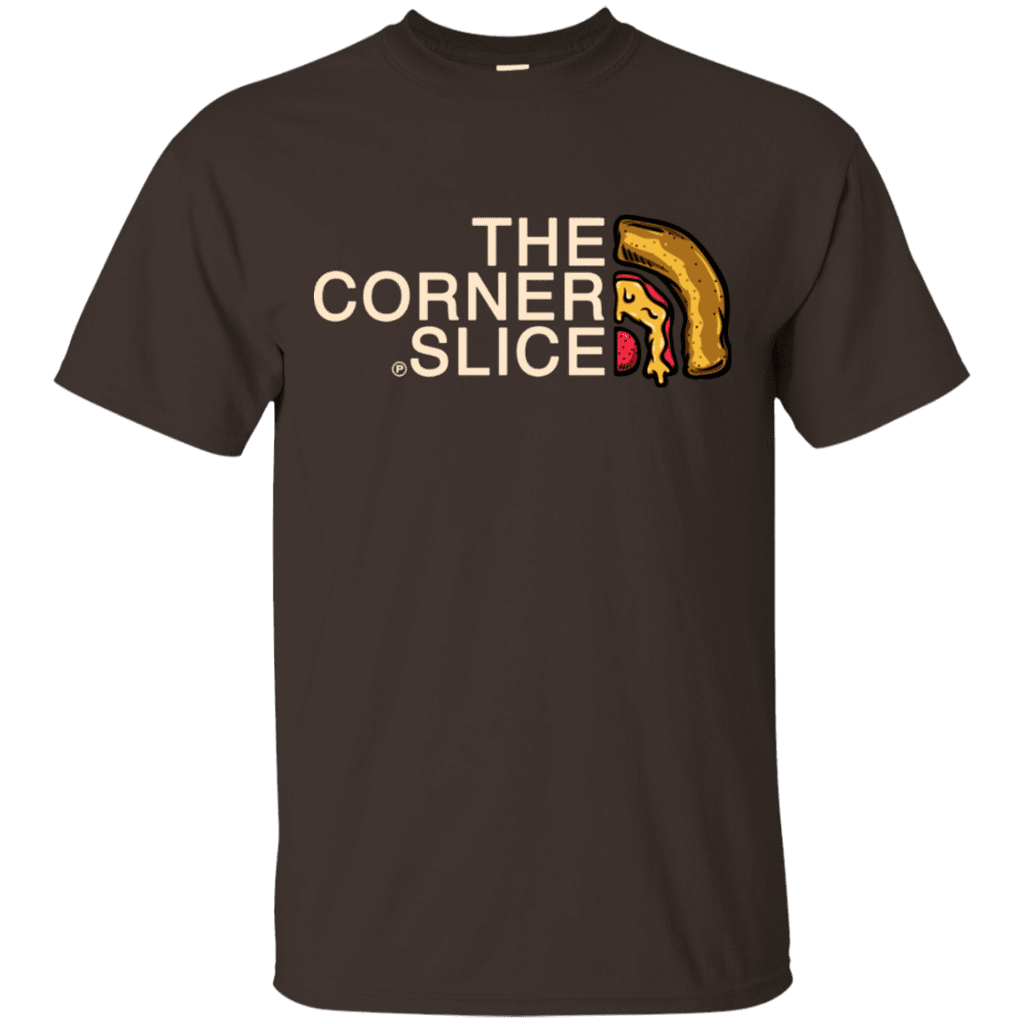 T-Shirts Dark Chocolate / S The Corner Slice T-Shirt