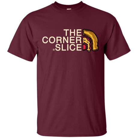 T-Shirts Maroon / S The Corner Slice T-Shirt