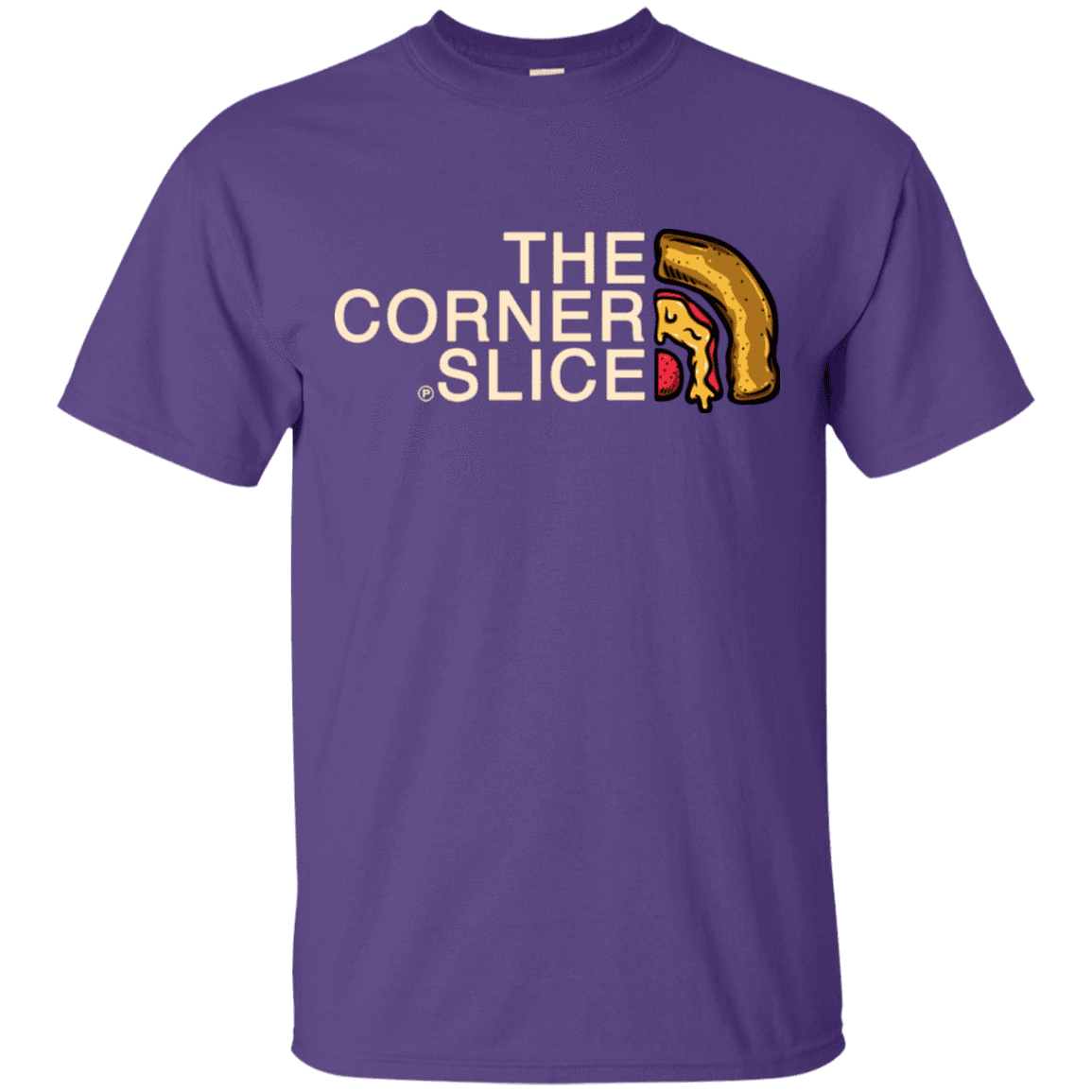 T-Shirts Purple / S The Corner Slice T-Shirt