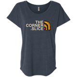 T-Shirts Vintage Navy / X-Small The Corner Slice Triblend Dolman Sleeve