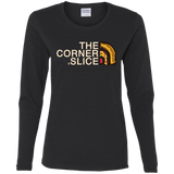 T-Shirts Black / S The Corner Slice Women's Long Sleeve T-Shirt