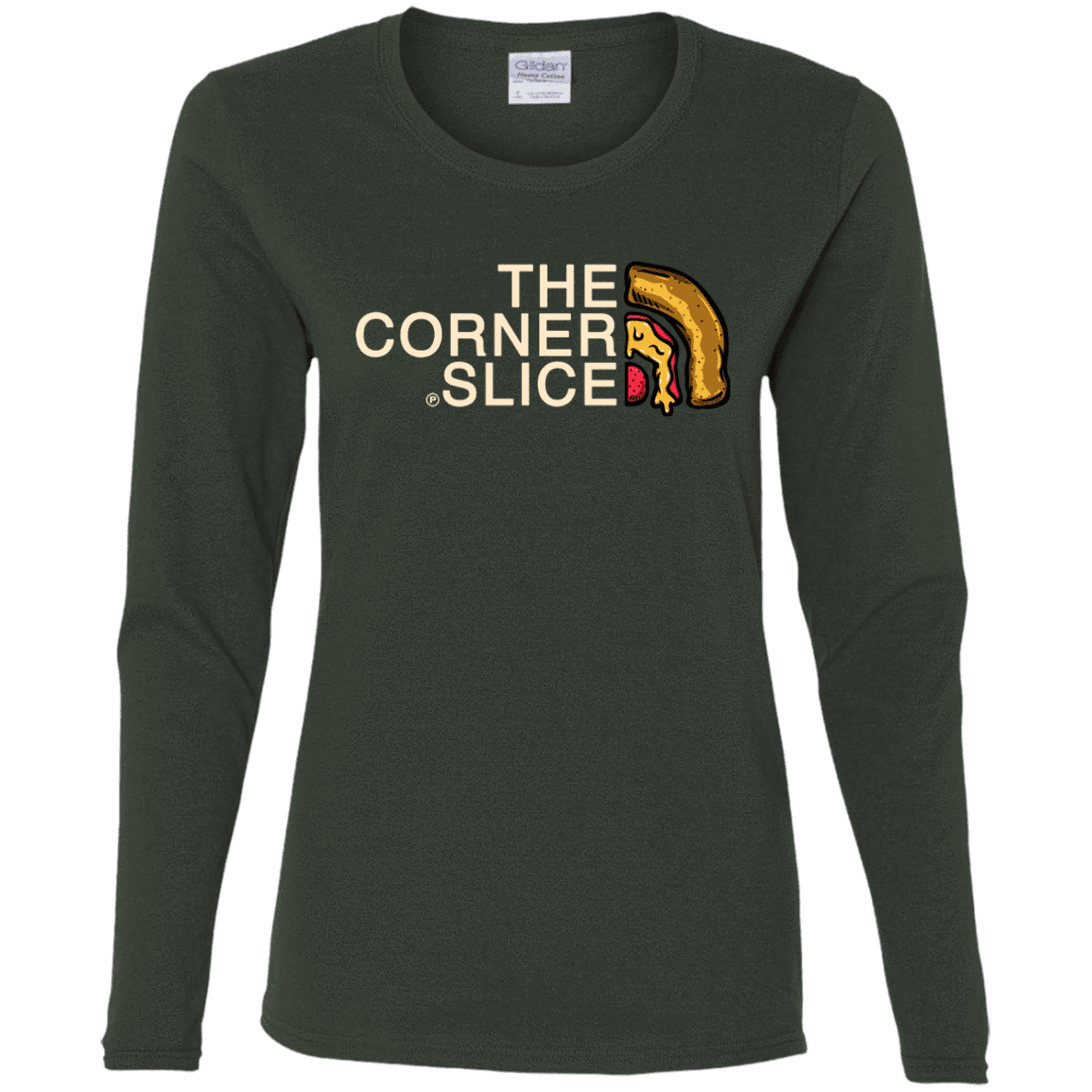 T-Shirts Forest / S The Corner Slice Women's Long Sleeve T-Shirt