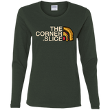 T-Shirts Forest / S The Corner Slice Women's Long Sleeve T-Shirt
