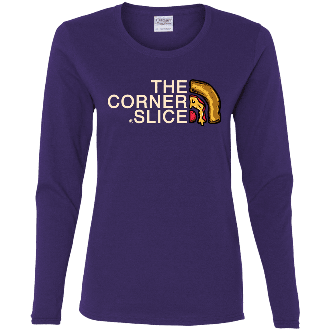 T-Shirts Purple / S The Corner Slice Women's Long Sleeve T-Shirt