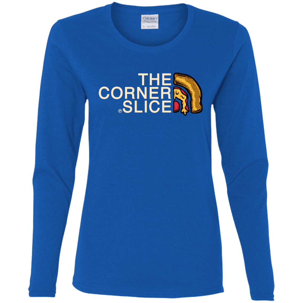 T-Shirts Royal / S The Corner Slice Women's Long Sleeve T-Shirt
