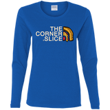 T-Shirts Royal / S The Corner Slice Women's Long Sleeve T-Shirt