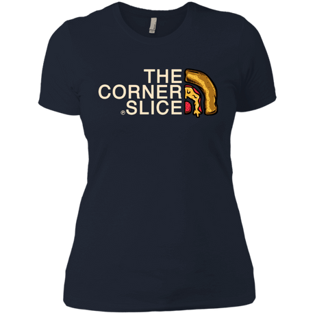 T-Shirts Midnight Navy / X-Small The Corner Slice Women's Premium T-Shirt