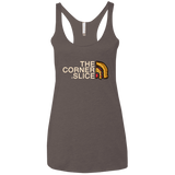 T-Shirts Macchiato / X-Small The Corner Slice Women's Triblend Racerback Tank