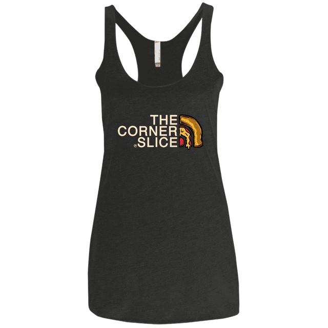 T-Shirts Vintage Black / X-Small The Corner Slice Women's Triblend Racerback Tank