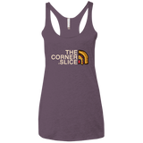 T-Shirts Vintage Purple / X-Small The Corner Slice Women's Triblend Racerback Tank