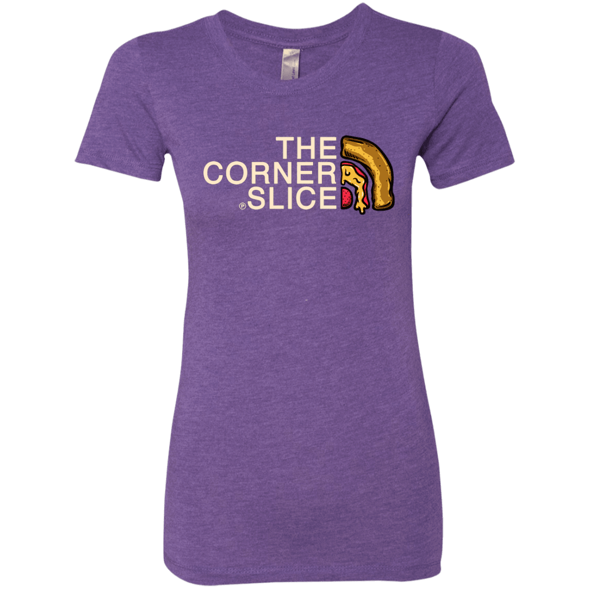 T-Shirts Purple Rush / S The Corner Slice Women's Triblend T-Shirt