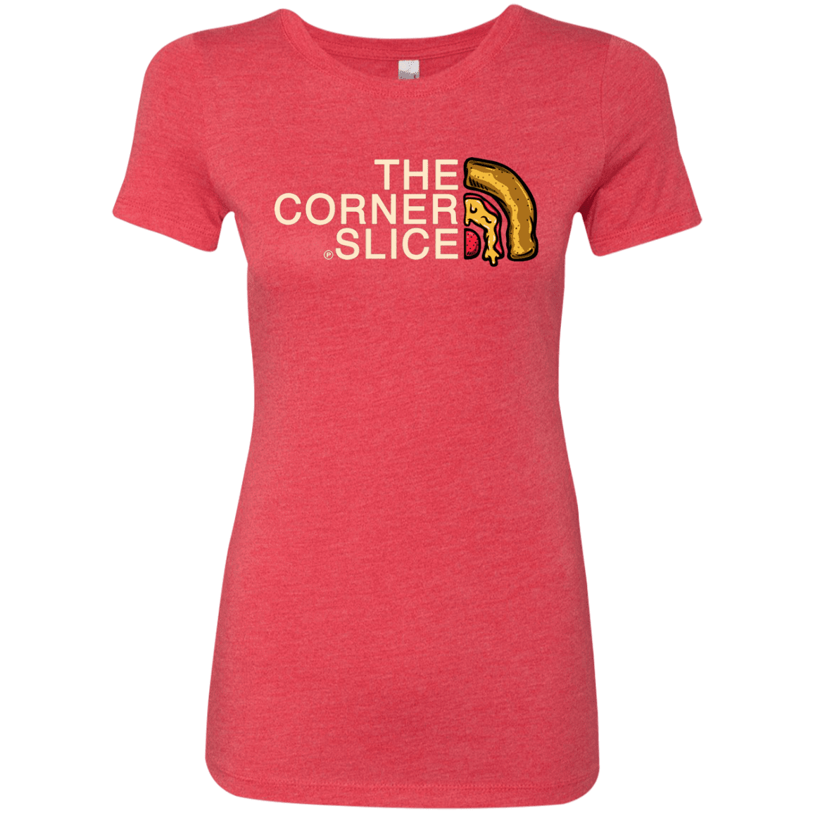 T-Shirts Vintage Red / S The Corner Slice Women's Triblend T-Shirt