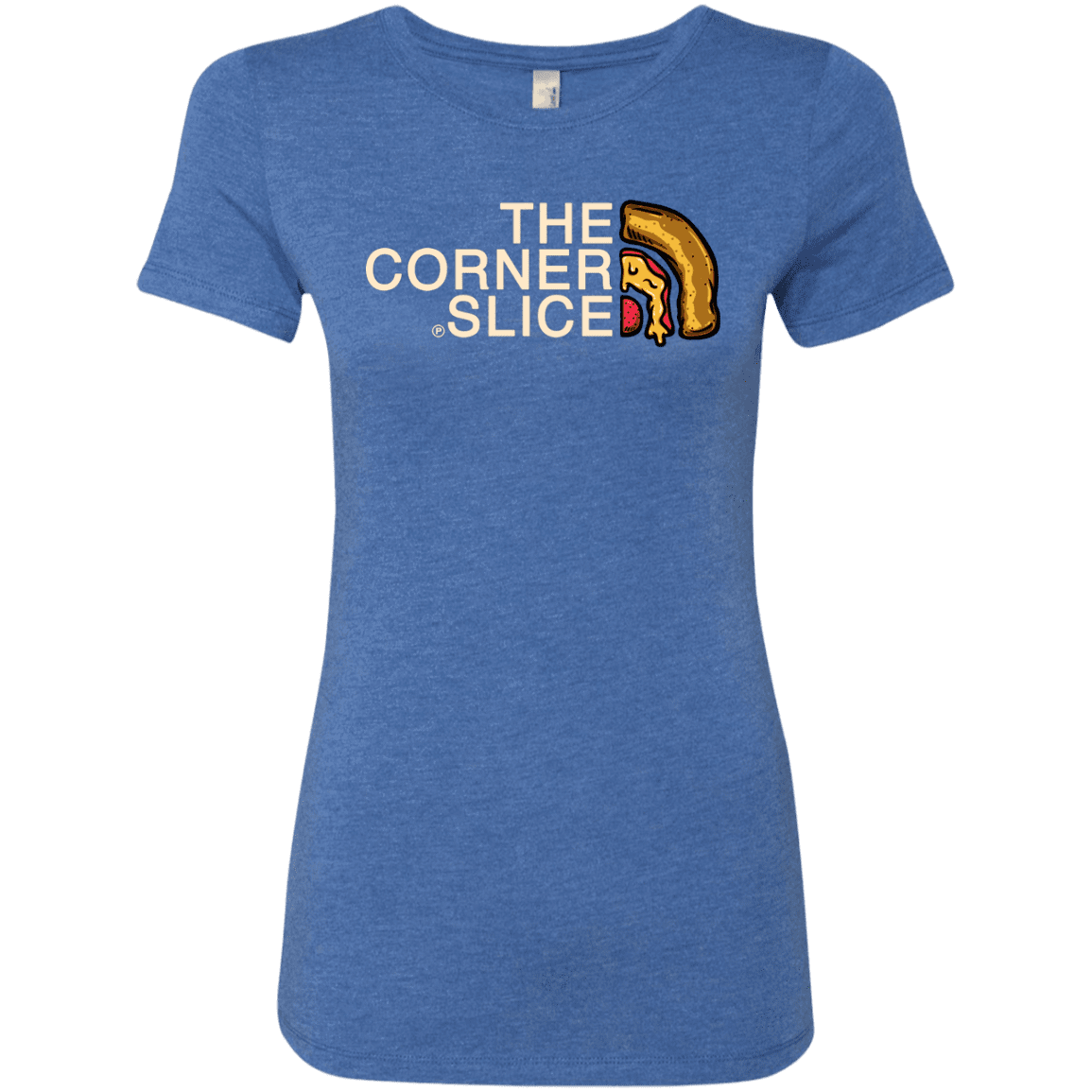 T-Shirts Vintage Royal / S The Corner Slice Women's Triblend T-Shirt
