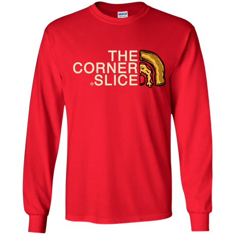 T-Shirts Red / YS The Corner Slice Youth Long Sleeve T-Shirt