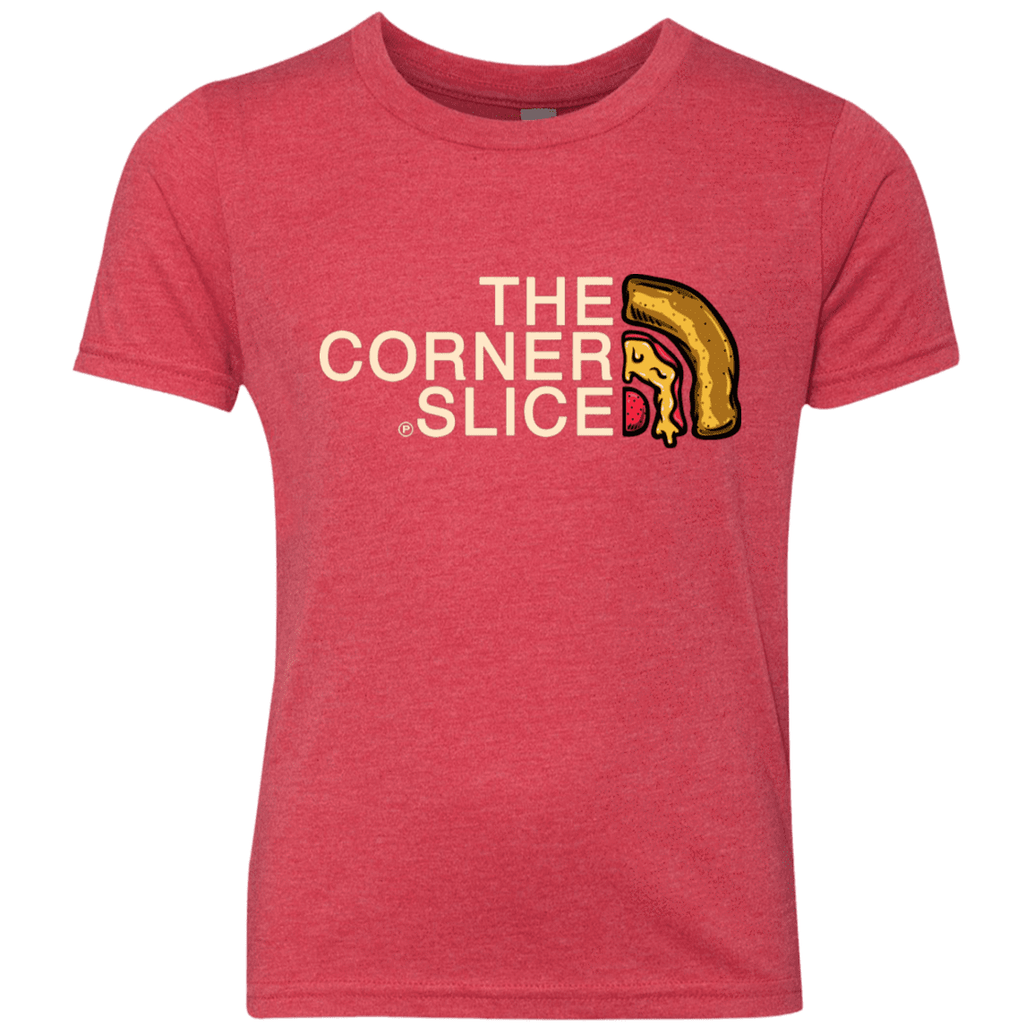 T-Shirts Vintage Red / YXS The Corner Slice Youth Triblend T-Shirt