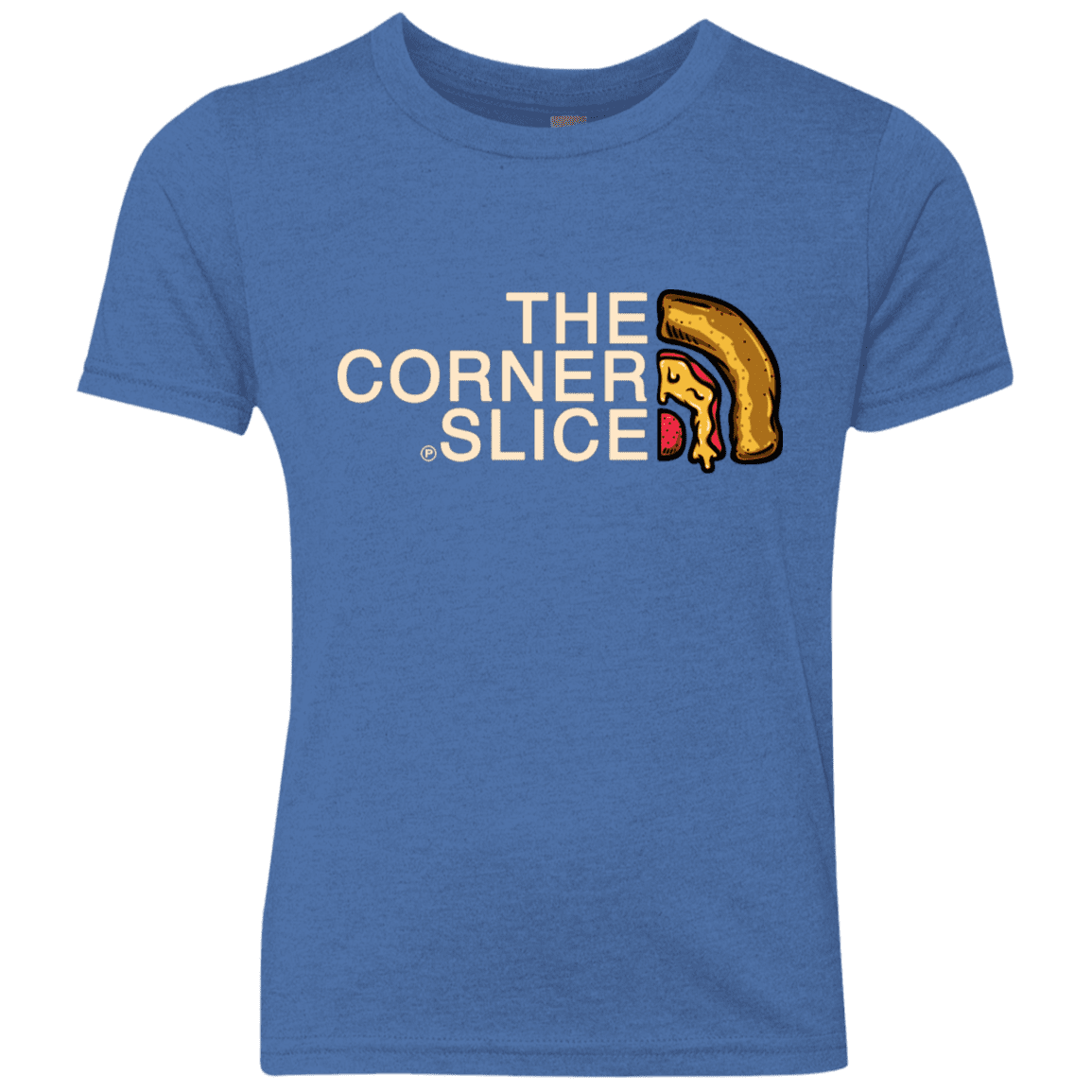 T-Shirts Vintage Royal / YXS The Corner Slice Youth Triblend T-Shirt